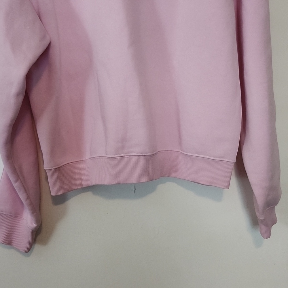 Adidas Light Pink Crewneck with White Accents - Picture 9 of 11